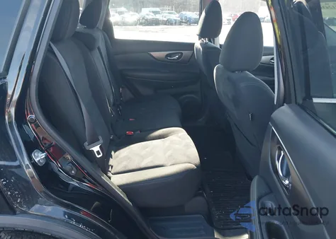 2015 Nissan Rogue Sv из США, поврежденный, VIN KNMAT2MV1FP538588